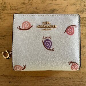 Coach Snail Snap Wallet